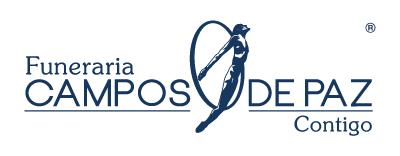 Logo azul Campos de Paz