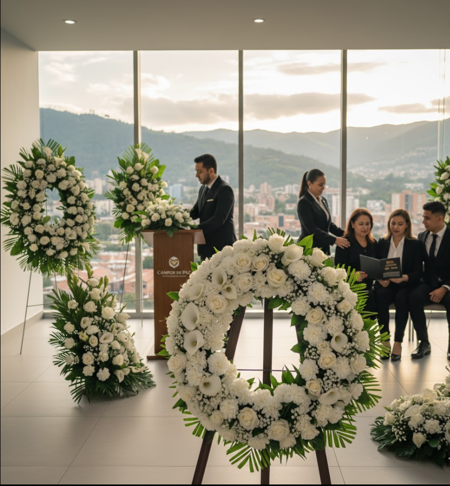 Coronas Fúnebres en Medellín