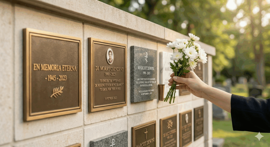Placas conmemorativas en mármol Medellín