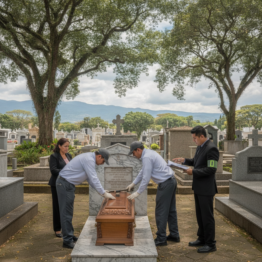 Documentos oficiales necesarios para una exhumación legal
